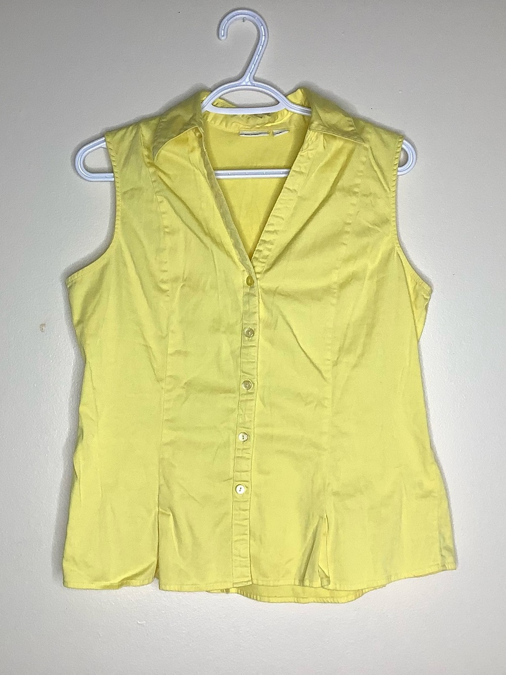 < Cato Green & Yellow Cotton Button Front Shirt Bundle Size Medium > - Picture 2 of 8